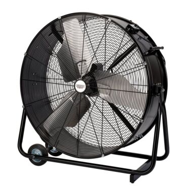Draper Expert 230V High Flow Drum Fan, 36"/900mm, 410W