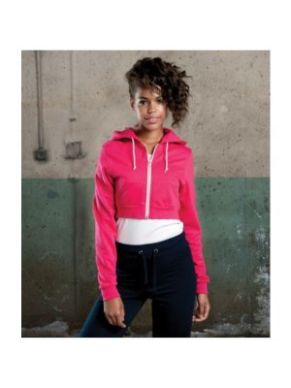 AWDis Girlie Cropped Zoodie