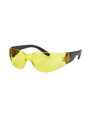 Amber Wrap Around Safety Spectacle (Pack of 12)