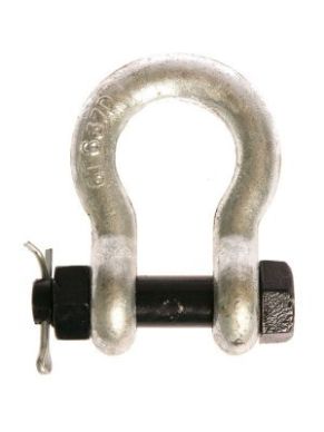 Blue Pin Safety Pin Bow Galvanised Shackles