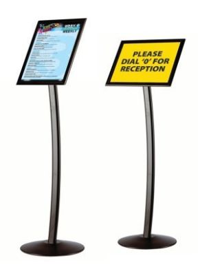 Busygrip Black Poster Stands