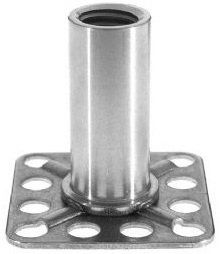 BigHead Mild Steel Female Threaded Collar M10 x 10