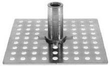 BigHead Mild Steel Female Threaded Collar M10 x 15