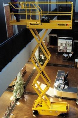 Haulotte Compact 8 Electric Scissor Lift: Versatile Indoor Elevation for Efficient Access