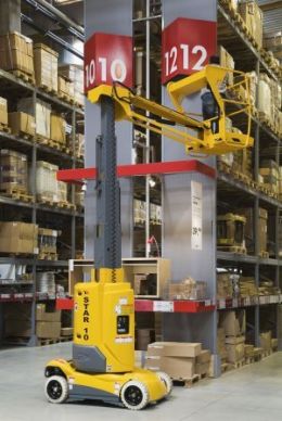 Haulotte Star 10 Vertical Mast: Precision Vertical Access for Space-Constrained Applications