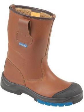 Himalayan Brown HyGrip Safety Warm Lined Rigger