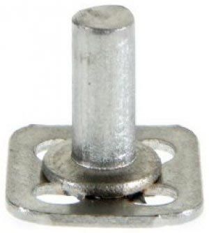 BigHead Mild Steel Male Plain Studs M4 x 18
