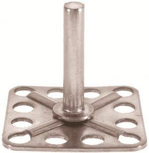 BigHead Mild Steel Male Plain Studs M4 x 25