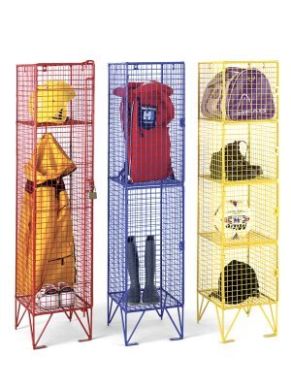 Mesh Storage Lockers