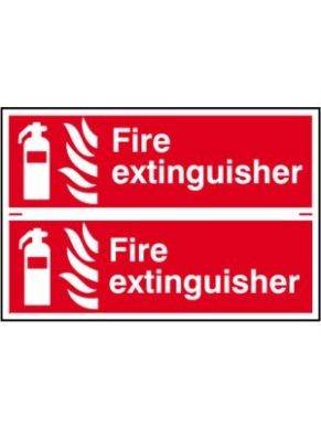 Pvc Fire Sign PVC Fire Extinguisher Signs