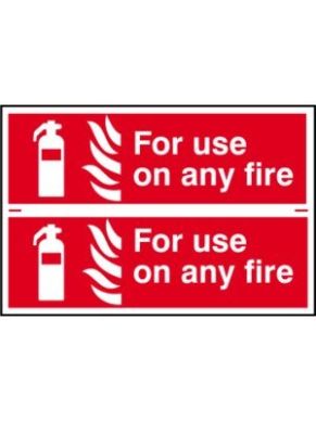 Pvc Fire Sign PVC For Use On Any Fire Signs