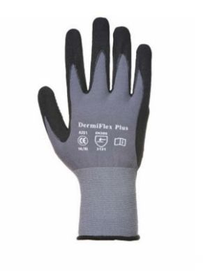 Portwest DermiFlex Plus Gloves: Advanced Ergonomics with Enhanced Protection