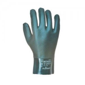 Portwest Double Dipped PVC Gauntlet 27cm: Ultimate Chemical Protection for UK Workers