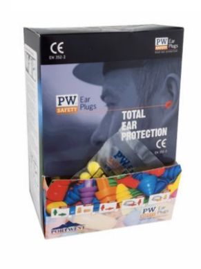 Portwest Ear Plug Dispenser Refill Pack: Continuous Hearing Protection Supply at Hall-Fast