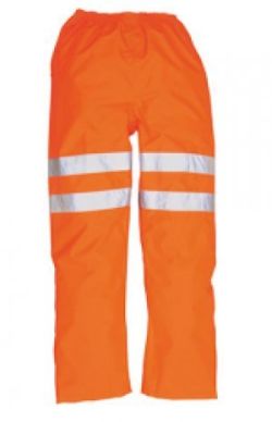 Portwest Hi-Vis Traffic Trousers GO/RT: Essential Railway Safety Workwear