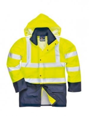 Portwest Sealtex Ultra Two Tone Jacket: Premium Professional Waterproof Safety Workwear from Hall-Fast