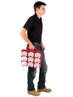 "The Organiser" Small Parts Carry Case MSC18H - Portable Multi-Compartment Storage Solution