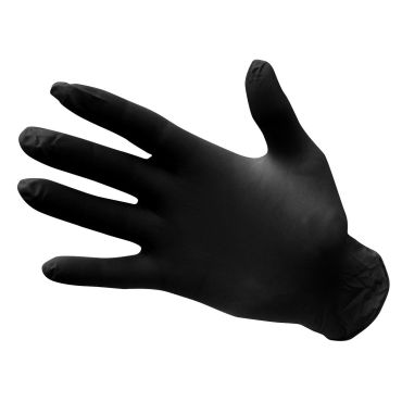 Portwest Powder Free Nitrile Disposable Gloves (Black) - Box of 100: Premium Protection with Professional Appearance