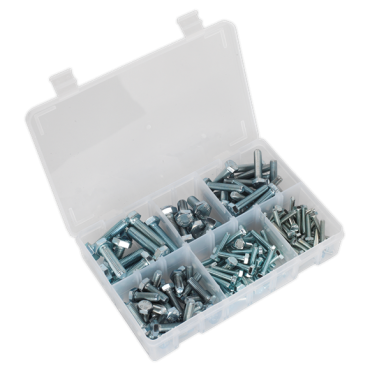 Setscrew Assortment 150pc Metric M5-M10 High Tensile DIN 933