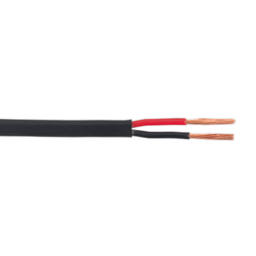 Automotive Cable Thin Wall Flat Twin Black
