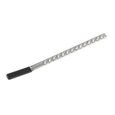 Socket Retaining Rail with 14 Clips 1/4"Sq Drive (Pack of 10)
