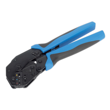 Ratchet Crimping Tool Angled Head Insulated Terminals