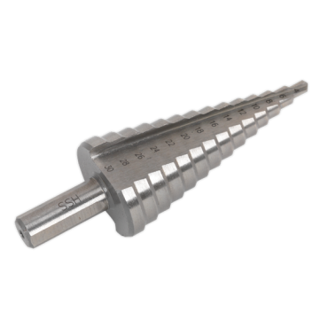 HSS 4341 Step Drill Bit 4-30mm - Double Flute