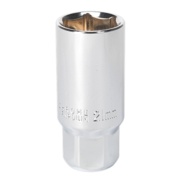 Spark Plug Socket 21mm 3/8"Sq Drive (Magnetic)