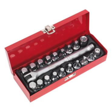 Oil Drain Plug Key Set 20pc (3/8"Sq Drive)