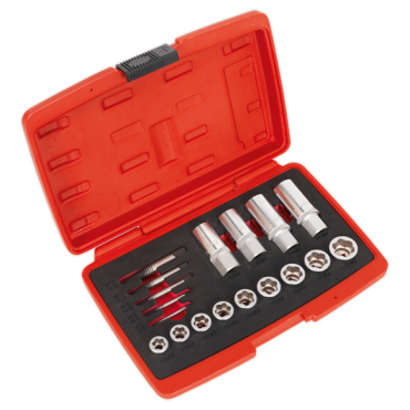 Bolt, Stud & Screw Extractor Set 18pc