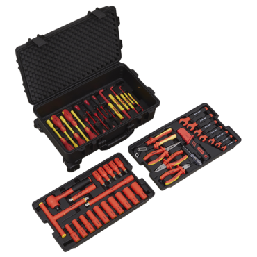49pc 1/2"Sq Drive 1000V Insulated Tool Kit