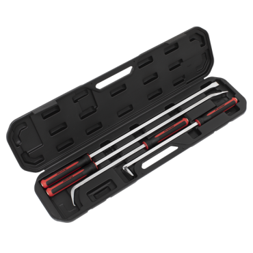 4pc Heavy-Duty Pry Bar Set