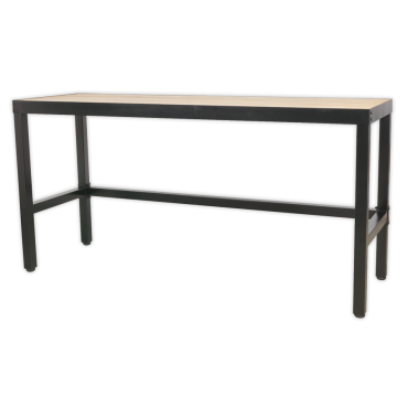 Workbench 1.8mtr Steel with 25mm MDF Top
