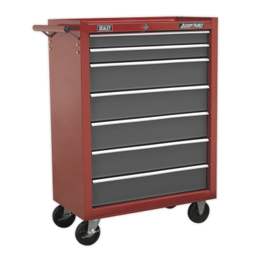 Rollcab 7 Drawer with Ball Bearing Slides