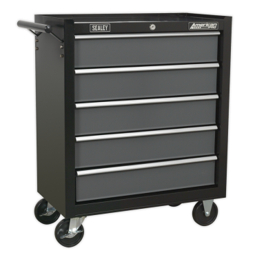 Rollcab 5 Drawer with Ball Bearing Slides