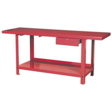 Workbench Steel 2mtr with 1 Drawer