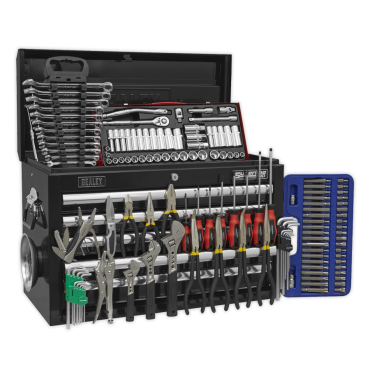 Topchest 5 Drawer with Ball Bearing Slides & 138pc Tool Kit