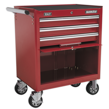 Rollcab 3 Drawer with Ball Bearing Slides