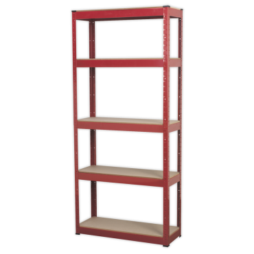 Racking Unit with 5 Shelves