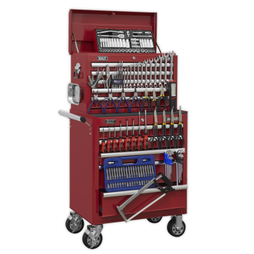 Topchest & Rollcab Combination 10 Drawer with Ball Bearing Slides