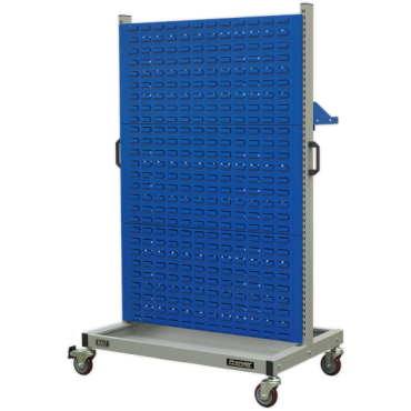 Industrial Mobile Storage System with Shelf