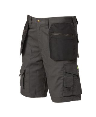 Apache Rip Stop Shorts Grey Black: Premium Work Shorts Available Online Now