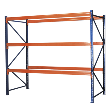 Heavy-Duty 3 Beam Set Racking Unit 1000kg Capacity Per Level