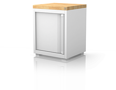 Single Wooden Worktop For Workshops