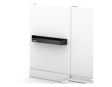 Spray Can Holder In Painted Sheet Metal