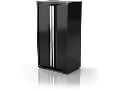 Double Cabinet One And A Half Modules With Stainless Steel Bottom