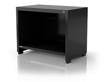 One And a Half Module Industrial Workbench