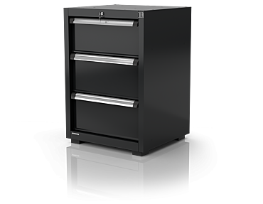 Industrial Drawer Cabinet With 3 Drawers Series 110