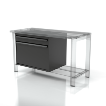 Ecological 2-Drawer Unit
