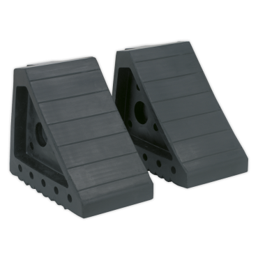 Rubber Wheel Chocks 1.8kg - Pair